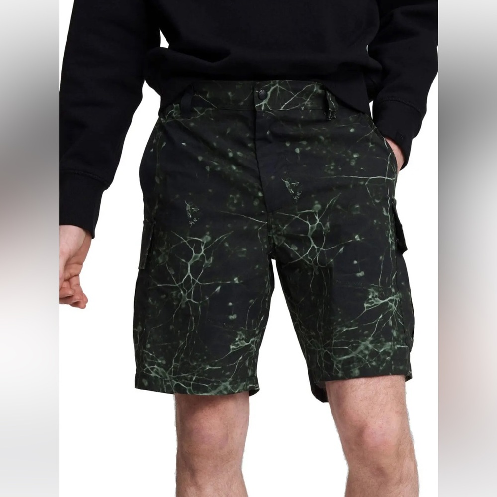 Rag & Bone Arkair Commando Water Resistant Shorts - Green Size 31